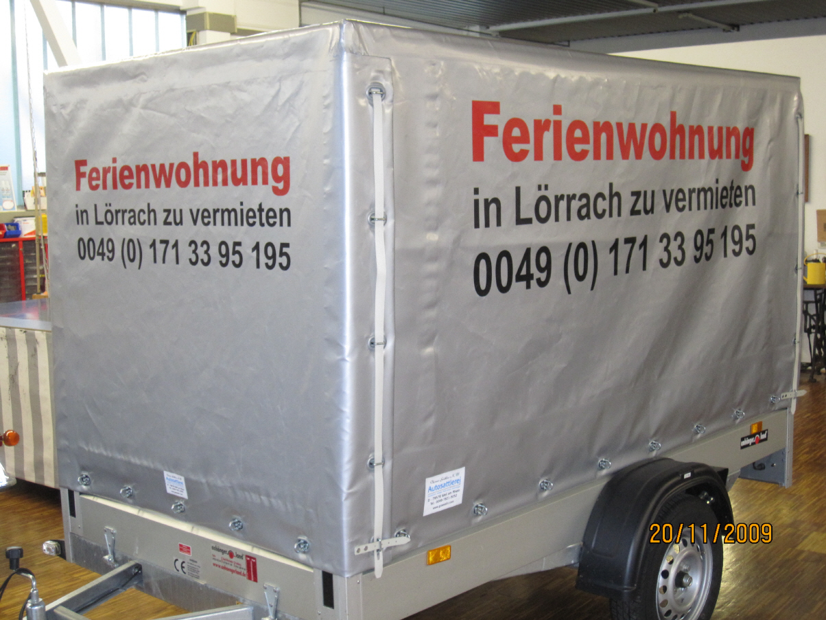 Bilder Galerie Anhänger Planen